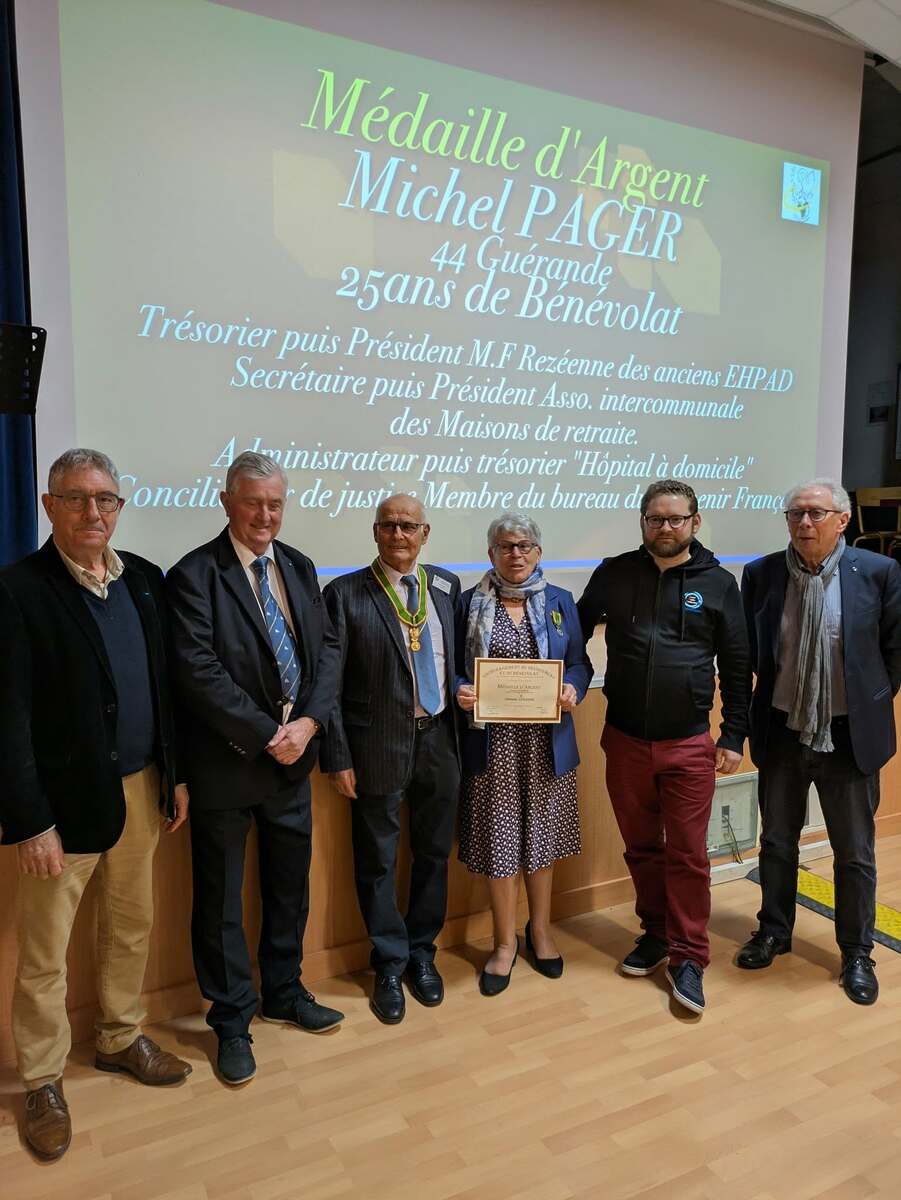 LA SECRETAIRE DU CDMJSEA44 HONOREE