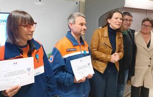 VALLET DU BRONZE POUR LA PROTECTION CIVILE