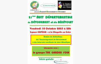NUIT DEPARTEMENTALE DU DEVOUEMENT ET DU BENEVOLAT