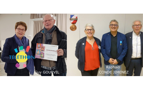 DEUX MEMBRES DU CDMJSEA44 A L'HONNEUR